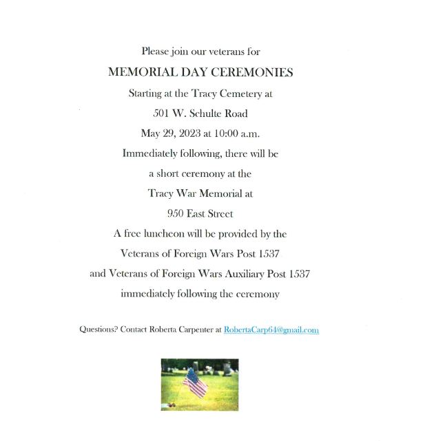 Memorial Day Events